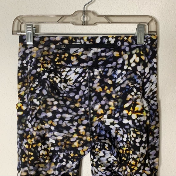Lululemon womens black speed up tight 28” full on luxtreme metropolis glow multi - Picture 6 of 9